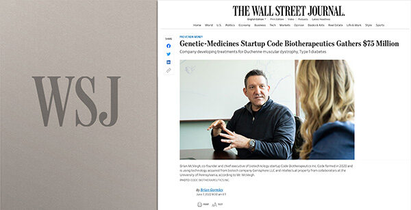 Image of The Wall Street Journal article featuring Sam Brown's successful media relations strategies